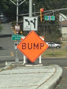Bump Road Sign
