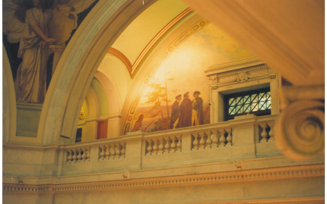 Angel and Washington Murals